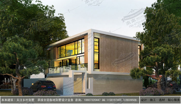 現(xiàn)代風(fēng)格自建別墅設(shè)計(jì)—自建房屋設(shè)計(jì)