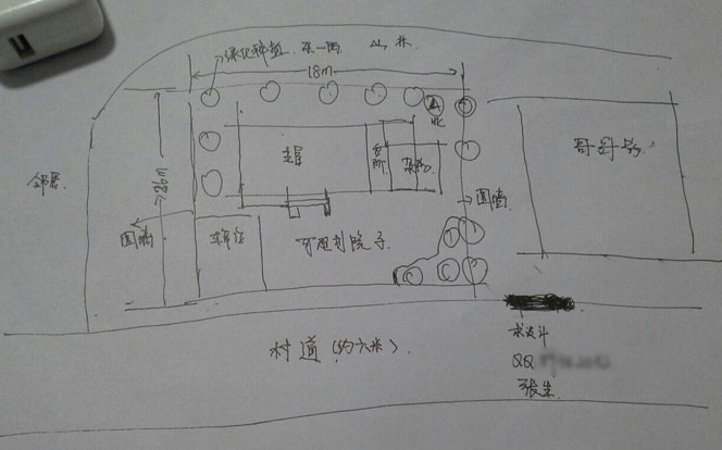 農(nóng)村自建三層帶獨(dú)立柴火廚房設(shè)計(jì)