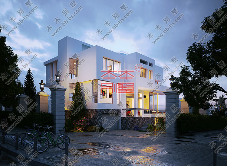 顏值高的農(nóng)村自建房設(shè)計現(xiàn)代小別墅