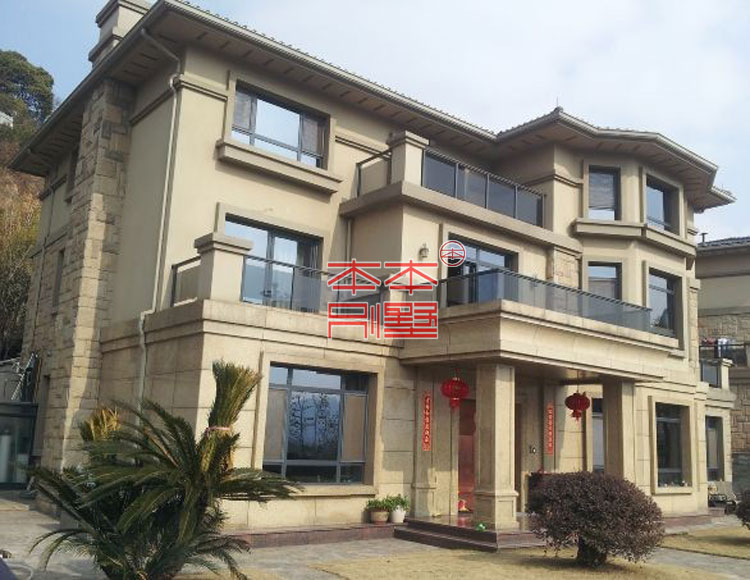 新農村自建房四開間小進深三層小別墅設計